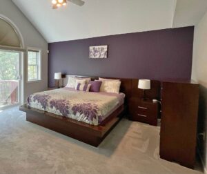 King Size Platform Bed Set – Complete Bedroom Suite