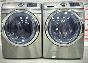 Stackable Samsung Washer and Dryer 27″ Set