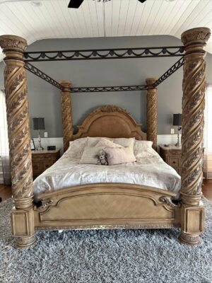 Cassimore King Poster Bed with Canopy